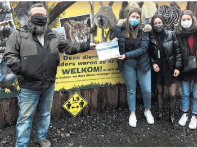 Studenten dragen project op aan sanctuary De Zonnegloed